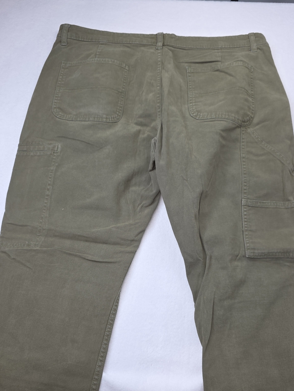 Goodthreads Men's Olive Green Utility Pants Size 36x28 Slim Stretch CS-3672 - Picture 10 of 12